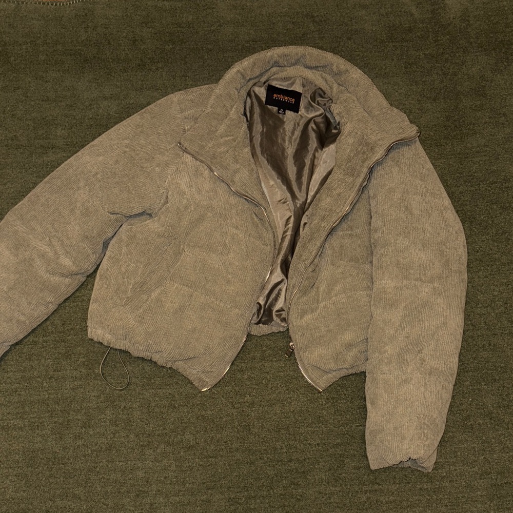 Green Puffer Jacket